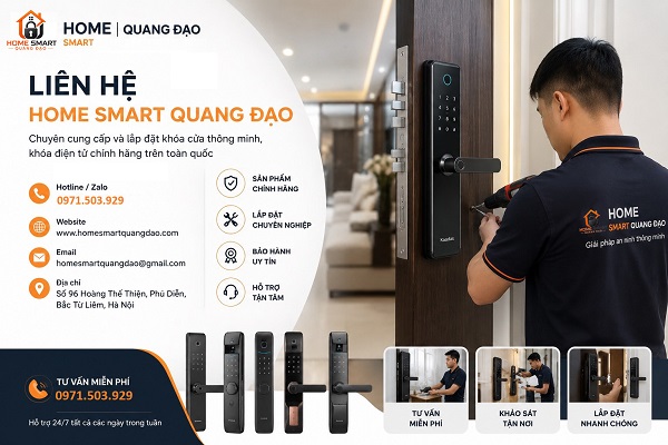 Liên hệ với Home Smart Quang Đạo